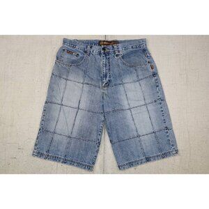 Y2K Noiz Jeans Baggy Denim Cargo Shorts - Men's 36 Hip Hop